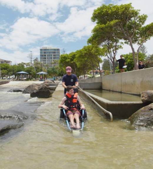 Beach wheelchair at JEBH2