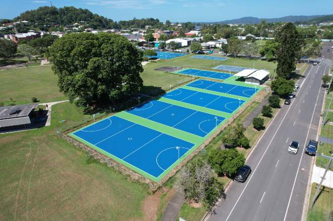 Netball courts 