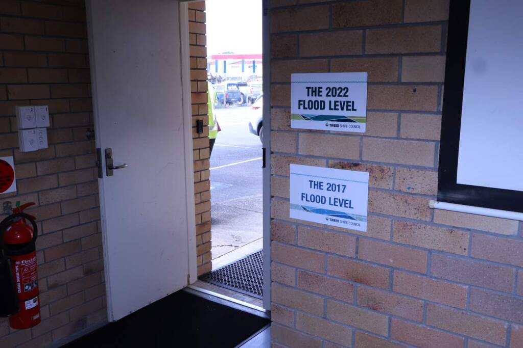 Depot flood levels