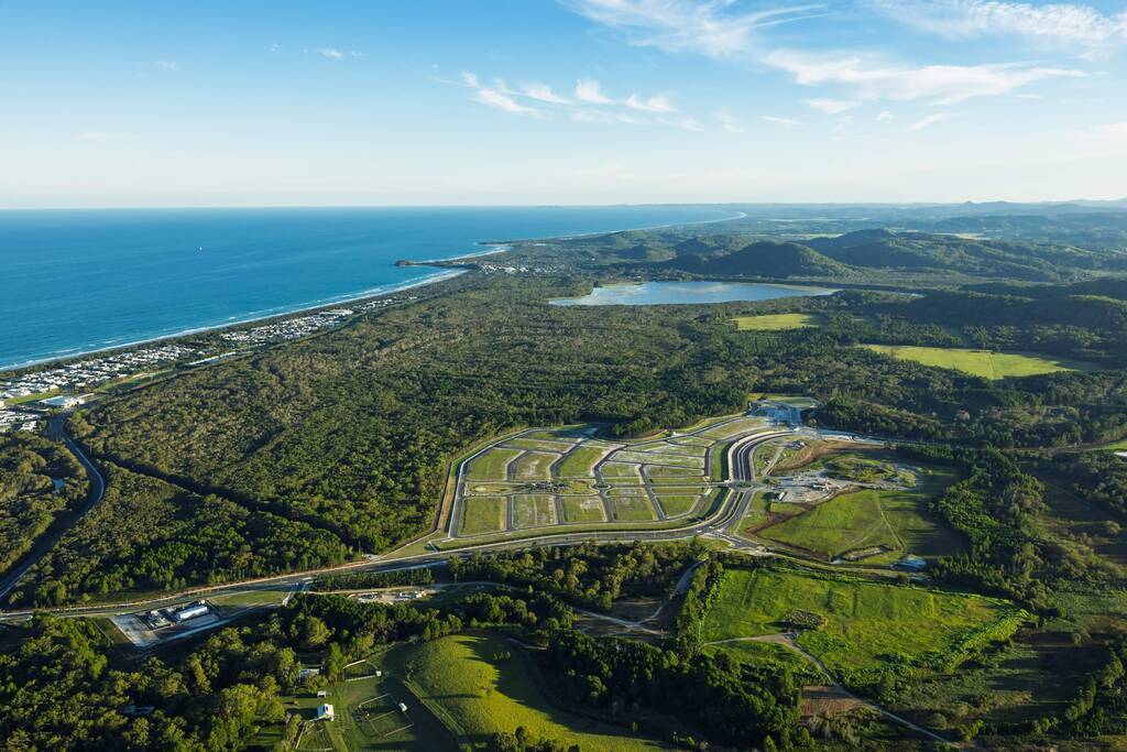 Kings Forest is taking shape along the Tweed Coast. Photo courtesy of Stockland
