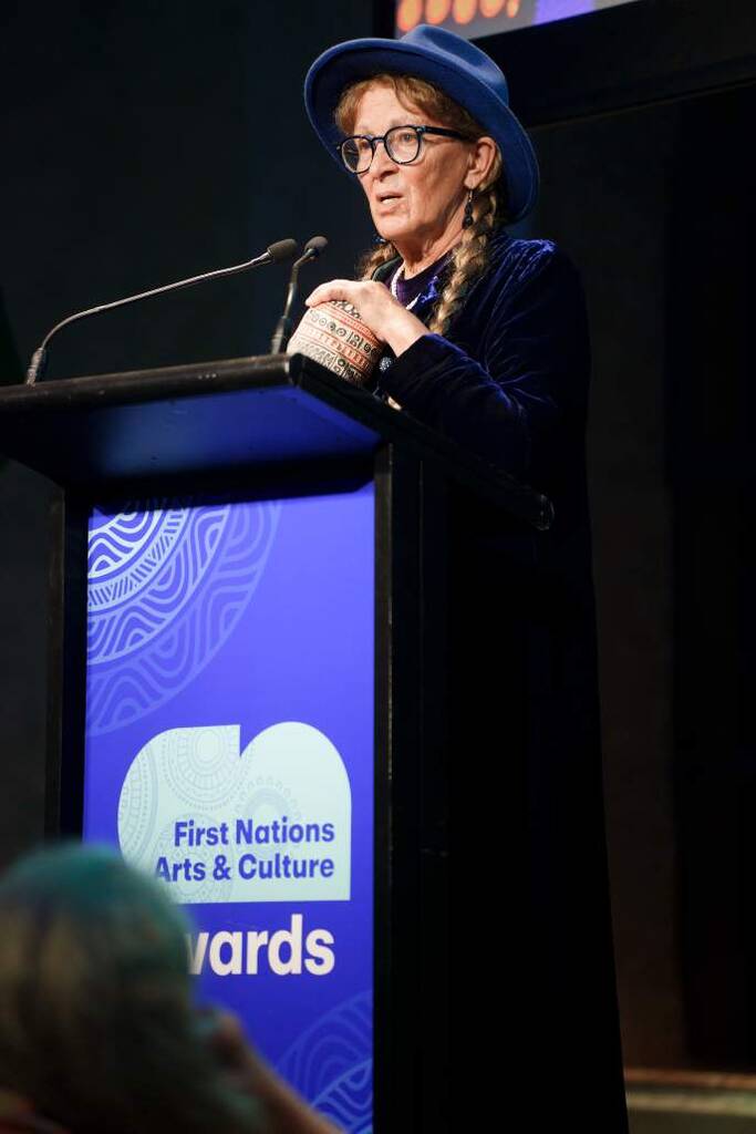 Bronwyn Bancroft – Receiving the 2026 Red Ochre Award
